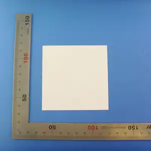 Placa de alúmina delgada de 1mm de grosor de alta precisión pulida en superficie