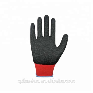 13 calibre de nylon/poliéster sin costura de punto recubierto de látex guantes de protección guantes de trabajo - Product Image 2