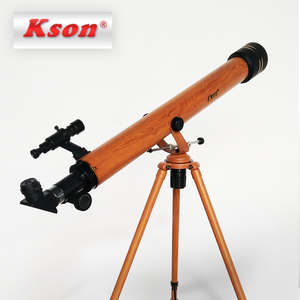 코스엔 3배 바로우 <span class=keywords><strong>60mm</strong></span> 구경 우드 그레인 굴절식 광학 디자인 고화질 천문 전문 망원경 - Product Image 3
