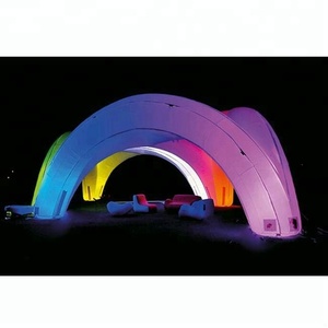Carpa inflable con estructura <span class=keywords><strong>de</strong></span> luz para eventos especiales, domo arcade gigante, tienda <span class=keywords><strong>de</strong></span> arco inflable para publicidad - Product Image 2