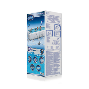 <span class=keywords><strong>Piscine</strong></span> hors sol rectangulaire <span class=keywords><strong>Bestway</strong></span> 56465 Power Steel, structure en acier, 5,49 m x 2,74 m x 1,22 m - Product Image 6