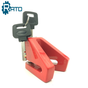 RBL-031 กุญแจล็อคดิสก์เบรกมอเตอร์ไซค์แบบ V ป้องกันการ<span class=keywords><strong>โจร</strong></span>กรรม แข็งแรง - Product Image 4