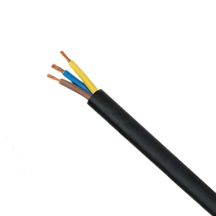 3 hilos de pvc 2,5mm cuadrados de cable de 3 hilos alambre flexible de 2,5mm