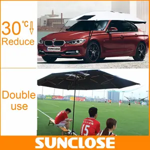 SUNCLOSE bốn xe phía sau cửa sổ con lăn bóng xách tay xe lều pop up tent