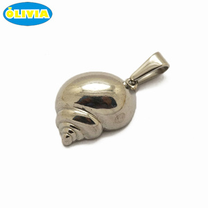 Olivia La Migliore vendita di modo 24 k collana in oro giallo modelli in acciaio inox pendente del cavallo di mare uomo