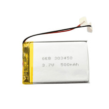 <span class=keywords><strong>3</strong></span>毫米厚度303450mm <span class=keywords><strong>3</strong></span>.7v 500mah 1.85wh锂聚合物电池 - Product Image 2