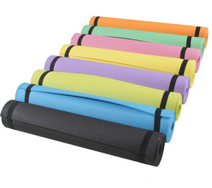 Ecológico calidad superior reformador 4mm yoga mate con correa piso yoga mat eva - Product Image 6