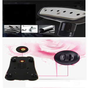 1750 W <span class=keywords><strong>colr</strong></span> rojo piezas de hierro de vapor eléctrico colgar la ropa de vapor de hierro TRAs vapor de la ropa de 110 V a 230 V - Product Image 3