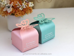 2025 bướm hình dạng kẹo ưa thích tùy chỉnh thực hiện hộp quà cưới - Product Image 5