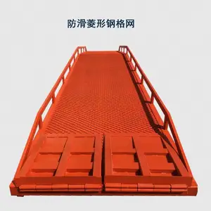 10000kg 10ton 12ton di động thủy lực <span class=keywords><strong>Dock</strong></span> leveler Nâng thủy lực mới di động sân đoạn đường nối - Product Image 5