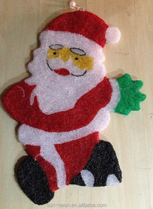 2D Led De Noël Acrylique Santa Claus Motif Lumière haute qualité motif corde lumière - Product Image 5