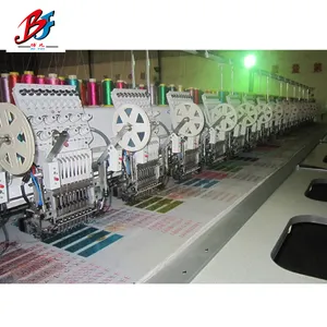 Bofan 9 Needles 18 Heads high speed double sequins embroidery machine