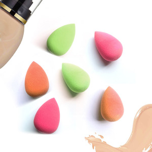 Dụng Cụ Mỹ Phẩm 6 Cái Gói Beauty Mini Egg Shape Latex Miễn Phí Trộn Bọt Biển Trang Điểm - Product Image 3