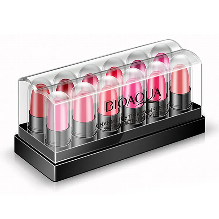 Bioaqua-producto cosmético de belleza, Pintalabios hidratante, maquillaje labial para labios secos, venta al por mayor