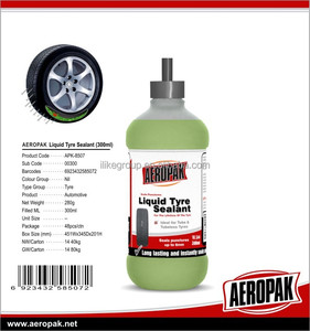 น้ำยาป้องกันการรั่วซึมของยางรถยนต์และรถบรรทุก <span class=keywords><strong>Aeropak</strong></span> น้ำยาซ่อมยางรถยนต์ - Product Image 2
