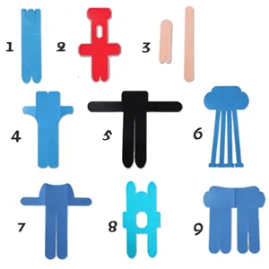 Kinesiology tape single patch for different parts of body
