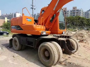 Buon prezzo Utilizzato <span class=keywords><strong>Doosan</strong></span> DH150W-7 ruota escavatore per la vendita/<span class=keywords><strong>Daewoo</strong></span> escavatore DH150-7