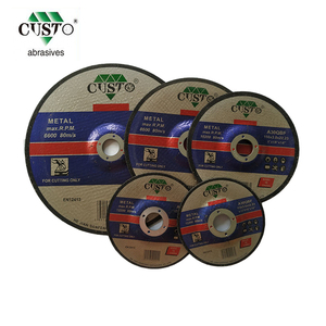 Disco de Corte Abrasivo de Óxido de Aluminio de Alta Velocidad de 230 mm para Metal OEM, Grano 60/46, Grosor de 3.0 mm, Velocidad Máxima de 80 m/s - Product Image 3