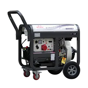 three phase and single phase same power 6KW portable diesel generator