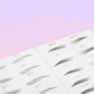 Peau d'entraînement en silicone blanc vierge de haute qualité pour le microblading, le maquillage permanent, les débutants en PMU, la pratique du tatouage cosmétique - Product Image 3