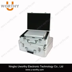 Ningbo uworthy cixi envases de aluminio case para taladro eléctrico caja de herramienta