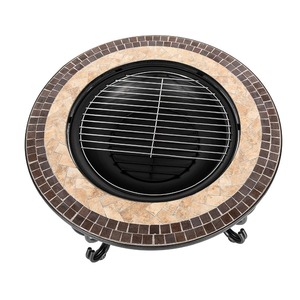 กลางแจ้งสวนรอบบนโต๊ะกระดานชนวนหลุมไฟ - Product Image 2