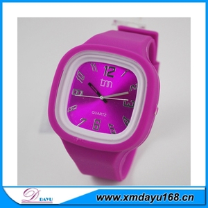 de alta calidad a prueba de agua reloj de silicona jalea - Product Image 1
