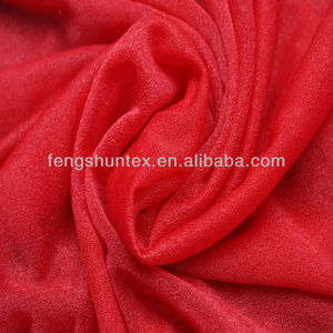 Tissu en mousseline de soie 100% polyester, étoffe personnalisée confortable pour robe, vente en gros - Product Image 6