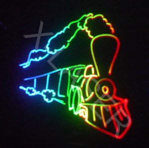 Đèn Laze 2W RGB Đủ Màu, Đèn Hoạt Hình Chùm Tia 2d Hiệu Ứng 3d Sân Khấu Vũ Trường Bar Club Dj Party Laser - Product Image 4