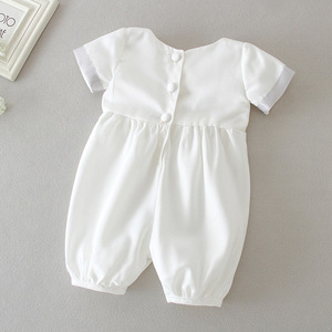 Vêtements de qualité supérieure <span class=keywords><strong>pour</strong></span> bébé garçon, tenues de baptême et d'anniversaire, <span class=keywords><strong>barboteuse</strong></span> pleine lune et chapeau, robe formelle <span class=keywords><strong>pour</strong></span> enfant - Product Image 6