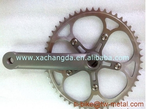 XACD titane vélo de route chainringTitanium vélo pédalier <span class=keywords><strong>vtt</strong></span> vélo plateau et manivelle bras - Product Image 2