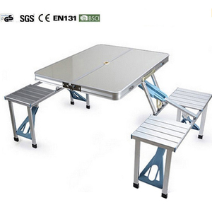 OEM Portable Aluminum <strong>Chair</strong> <strong>Foldable</strong> <strong>Table</strong> Contemporary Design for Outdoor <strong>Dining</strong> Kitchen Beach Use Plastic Furniture for - Product Image 4