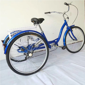 Vente chaude Fournisseur chinois Tricycle adulte pas cher à grande roue/tricycle avec chariot/Vélo tricycle à trois roues de 22 pouces - Product Image 4