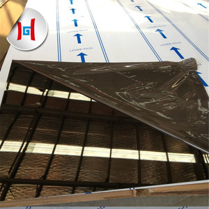 4 * 8ft specchio goffrato lamiera di acciaio inossidabile 201 430 304 specchio oro finitura Ripple grado 316L taglio saldatura curva punzone disponibile - Product Image 4