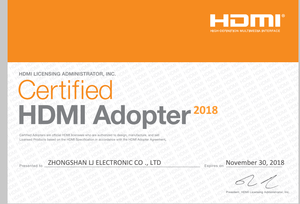Cavo <span class=keywords><strong>HDMI</strong></span> a <span class=keywords><strong>HDMI</strong></span> Maschio-Maschio in Plastica Stampata Premium Nero 4K 0,5m - Product Image 6