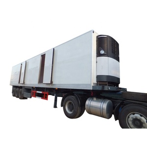 2-axles 20ft New DIESEL nhiên liệu hộp <span class=keywords><strong>s</strong></span>ố Tay tủ lạnh <span class=keywords><strong>container</strong></span> Trailer nhỏ <span class=keywords><strong>s</strong></span>ử dụng tủ lạnh Trailer - Product Image 1