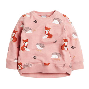 Disegno del fumetto del modello coton ragazze bambini felpe con <span class=keywords><strong>cappuccio</strong></span> <span class=keywords><strong>felpa</strong></span> all'ingrosso per i bambini - Product Image 4