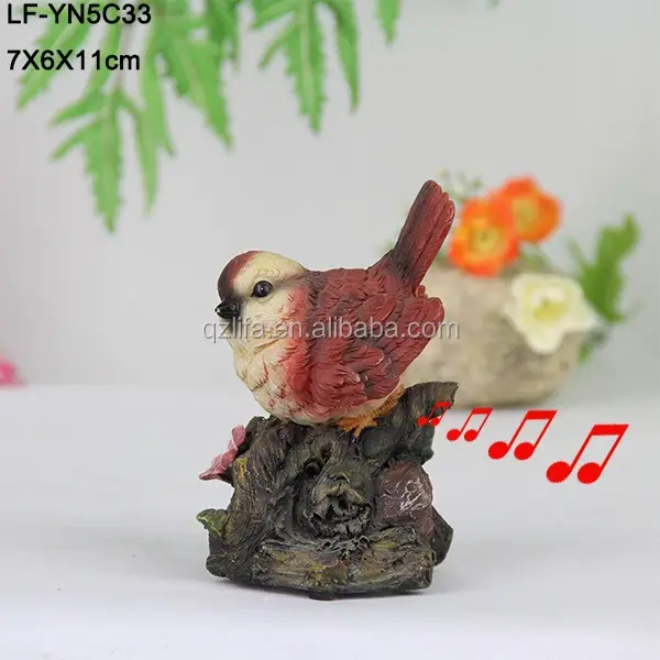 Resin cinta bird figurines untuk dijual