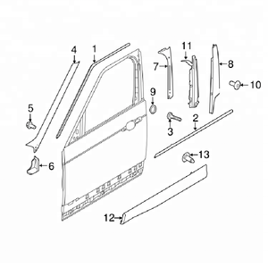 Moulage de porte automatique droit LR044130 gauche LR044133 adapté à <span class=keywords><strong>Land</strong></span> Rover <span class=keywords><strong>Discovery</strong></span> <span class=keywords><strong>Sport</strong></span> - Product Image 6