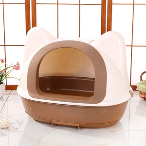 Belle boîte à litière <span class=keywords><strong>pour</strong></span> les <span class=keywords><strong>chats</strong></span>, nouveau bac à litière <span class=keywords><strong>pour</strong></span> animaux <span class=keywords><strong>de</strong></span> compagnie, <span class=keywords><strong>2</strong></span> couches, <span class=keywords><strong>pour</strong></span> le sable, livraison gratuite - Product Image 2