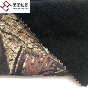 Tissu tissé imprimé 340 GSM, tissu polaire TPU collé, 3 couches, tissu softshell - Product Image 3