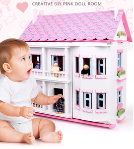 1/12 échelle bricolage enfants <span class=keywords><strong>meubles</strong></span> miniatures en bois pour maison de poupée jouets éducatifs pour les filles - Product Image 3