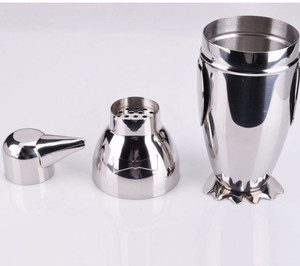 Outil de <span class=keywords><strong>barman</strong></span> Ensemble de <span class=keywords><strong>shaker</strong></span> à cocktail en acier inoxydable <span class=keywords><strong>personnalisé</strong></span> <span class=keywords><strong>Shaker</strong></span> à cocktail pingouin en métal - Product Image 5
