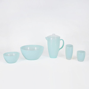 ชุดภาชนะดื่มทำจากอะคริลิคสีใสทันสมัยพร้อมชุดถ้วย2ใบ - Product Image 3