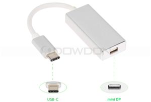 <span class=keywords><strong>Cable</strong></span> adaptador <span class=keywords><strong>USB</strong></span>-<span class=keywords><strong>C</strong></span> <span class=keywords><strong>USB</strong></span> 3,1 tipo <span class=keywords><strong>C</strong></span> <span class=keywords><strong>a</strong></span> <span class=keywords><strong>Mini</strong></span> <span class=keywords><strong>DisplayPort</strong></span> DP 1080p HDTV con funda de aluminio para Macbook - Product Image 2