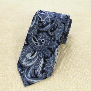 Corbata de Algodón con Estampado Paisley de Calidad al por Mayor, Corbata de Algodón Floral para Hombre para Bodas y Fiestas - Product Image 2