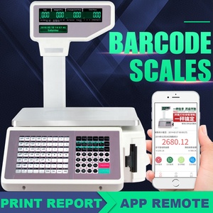30kg Electronic Barcode Label Printing <strong>Scale</strong> Cash Register Weighing <strong>Scale</strong> With Thermal Printer - Product Image 5