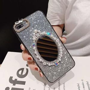Nuova <span class=keywords><strong>Cover</strong></span> Protettiva Morbida Fatta a Mano con Specchio e Glitter Scintillanti per <span class=keywords><strong>iPhone</strong></span> 11 12 <span class=keywords><strong>13</strong></span> 14 15 16 17 Plus Pro Max <span class=keywords><strong>Mini</strong></span> - Product Image 5