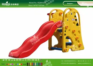 Kaiqi KQ60165E детская пластиковая игрушка жираф горка для детского сада, школы, парка развлечений