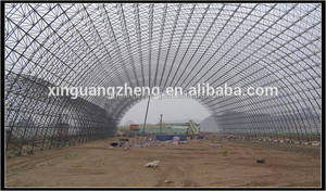 Nhà tiền chế cong kim loại kho Kết Cấu Thép mái Giàn - Product Image 5